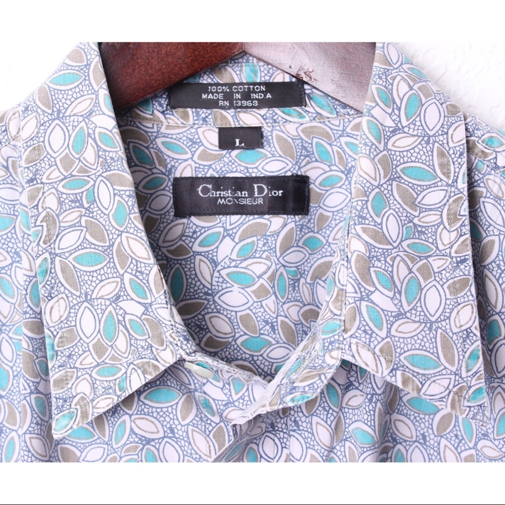 Vintage Christian Dior, Shortsleeved Button Down